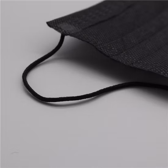 Maschera facciale monouso chirurgica/ospedaliera/medica/protettiva/di sicurezza/non tessuta a 4 strati/carta/dentale/SMS/bocca a 3 strati con orecchio elastico