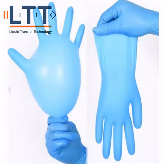 Guanti in nitrile monouso per esami senza polvere Produttore di guanti in nitrile per esami